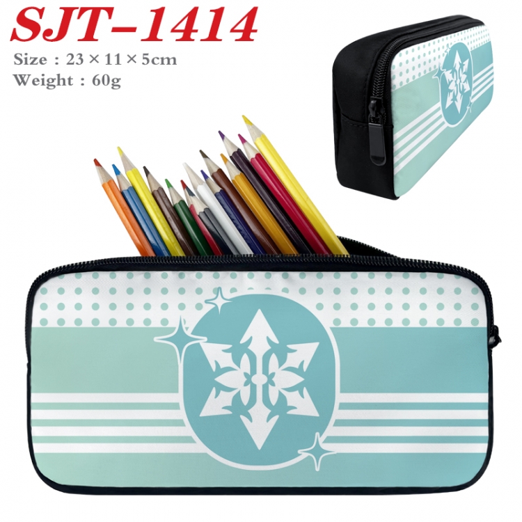 Honkai: Star Rail  Anime nylon student pencil case 23x11x5cm 