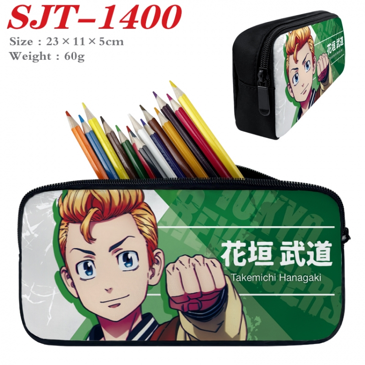 Tokyo Revengers  Anime nylon student pencil case 23x11x5cm 