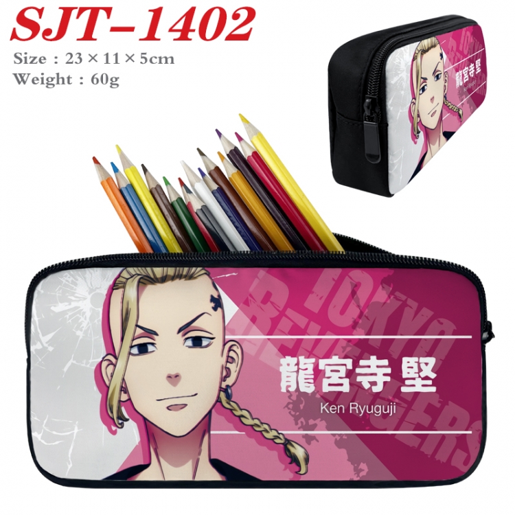 Tokyo Revengers  Anime nylon student pencil case 23x11x5cm 