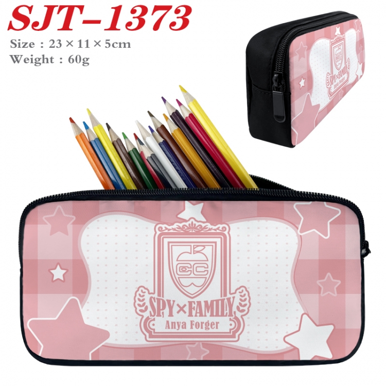 SPY×FAMILY  Anime nylon student pencil case 23x11x5cm 