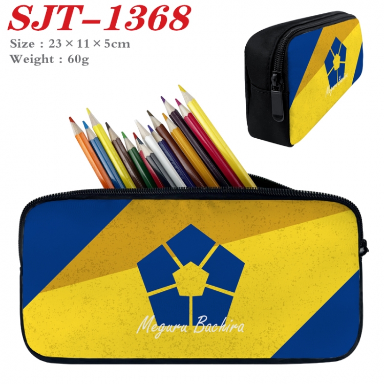 BLUE LOCK  Anime nylon student pencil case 23x11x5cm 