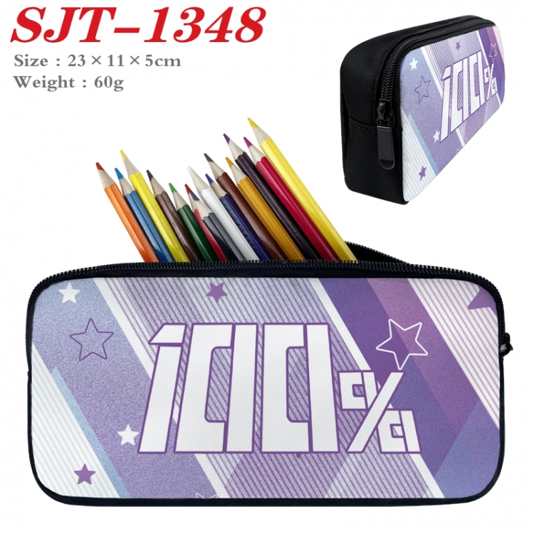 Mob Psycho 100 Anime nylon student pencil case 23x11x5cm 