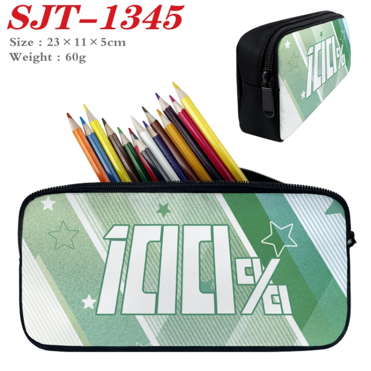 Mob Psycho 100 Anime nylon student pencil case 23x11x5cm 