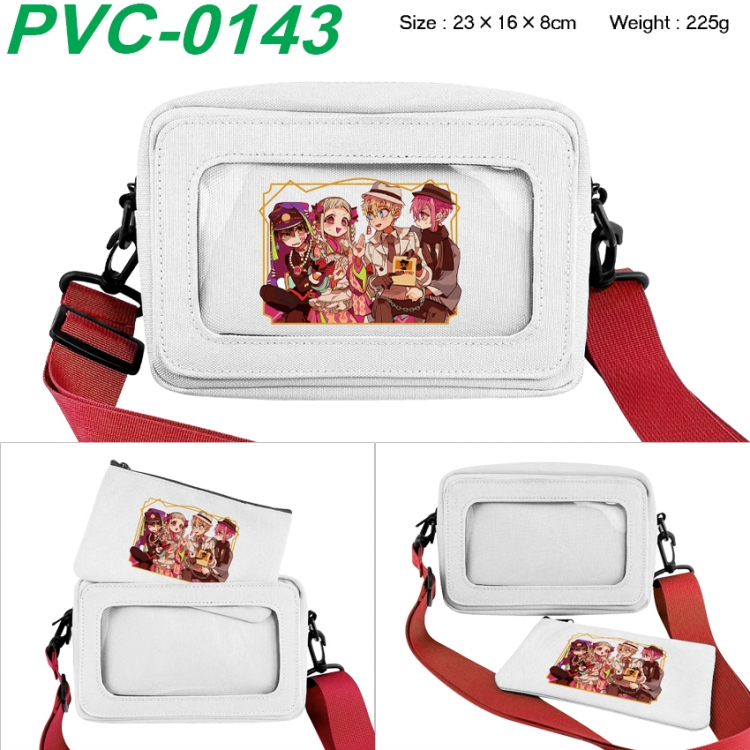 Toilet-bound Hanako-kun Anime PVC transparent small shoulder bag 23x16x8cm