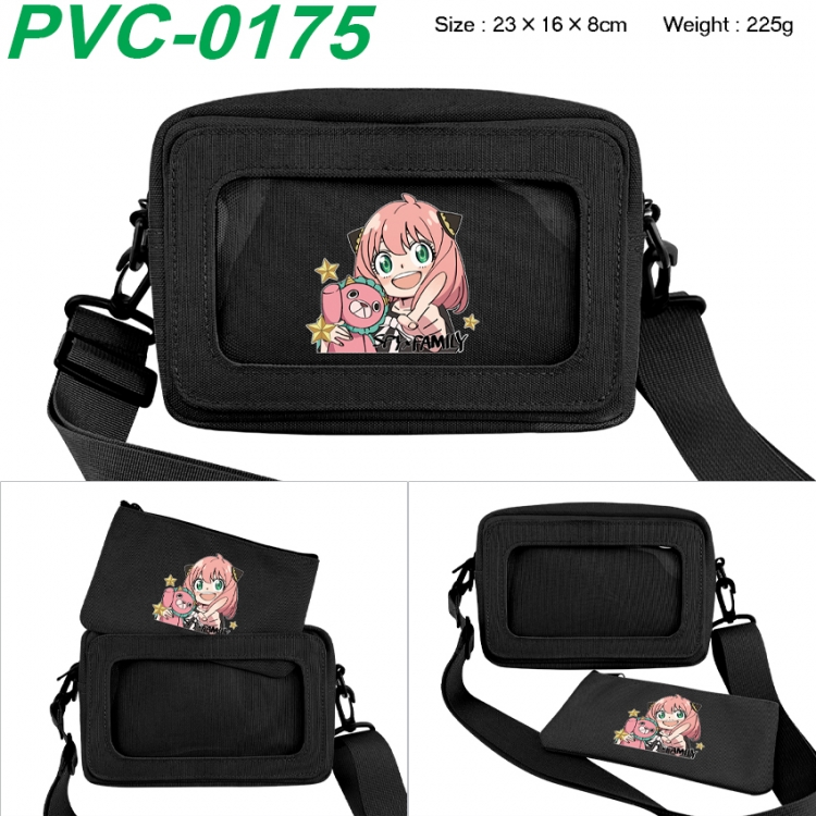 SPY×FAMILY Anime PVC transparent small shoulder bag 23x16x8cm