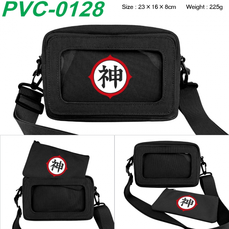 DRAGON BALL Anime PVC transparent small shoulder bag 23x16x8cm
