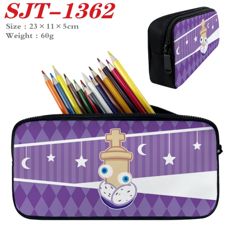 The Amazing Digital Circus Anime nylon student pencil case 23x11x5cm 