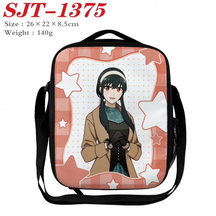 SPY×FAMILY Anime Lunch Bag Crossbody Bag 26x22x8.5cm  SJT-1375