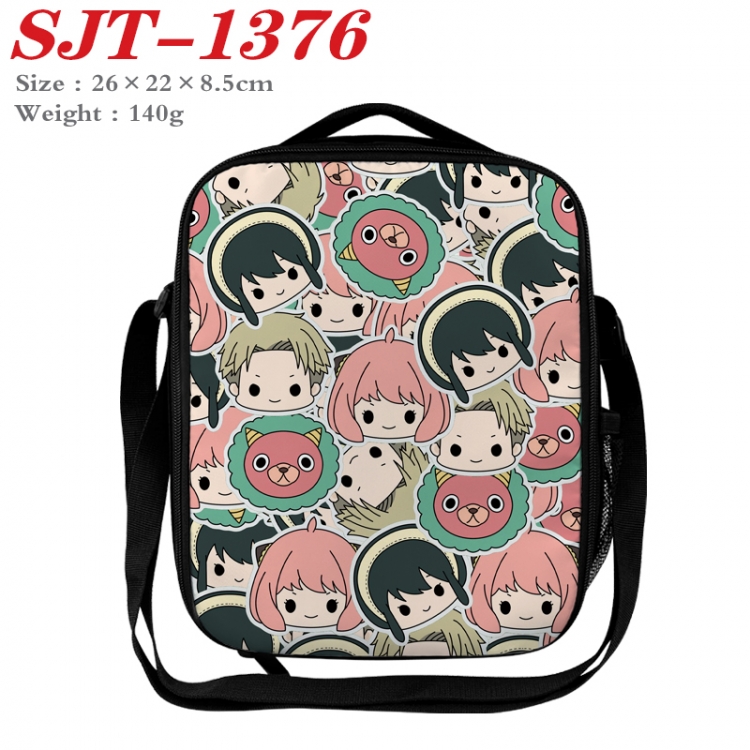 SPY×FAMILY Anime Lunch Bag Crossbody Bag 26x22x8.5cm  SJT-1376