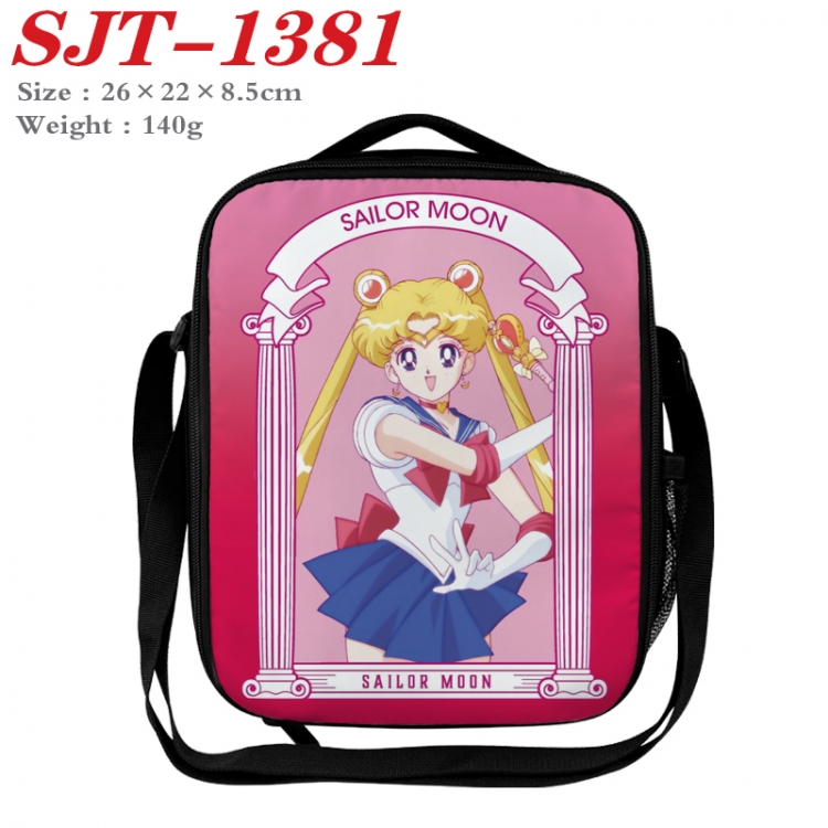 sailormoon Anime Lunch Bag Crossbody Bag 26x22x8.5cm 