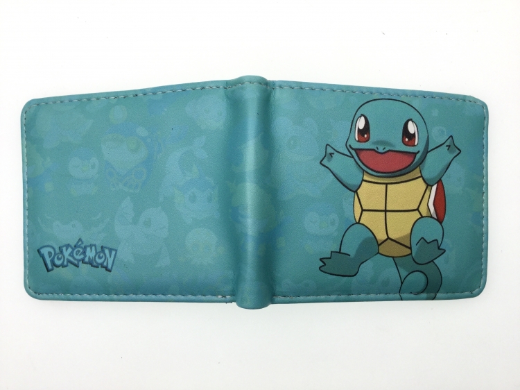 Pokemon Anime two fold  Short wallet 11X9.5CM 60G 