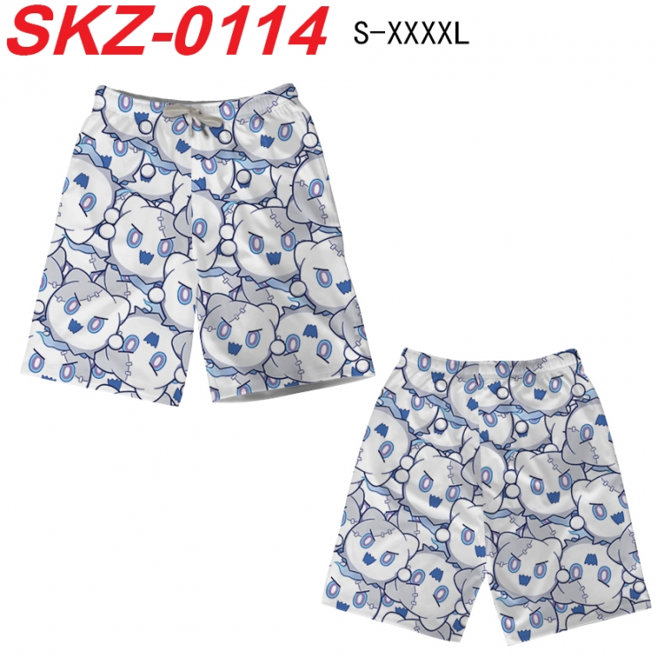 Honkai: Star Rail Anime full-color digital printed beach shorts from S to 4XL SKZ-0114