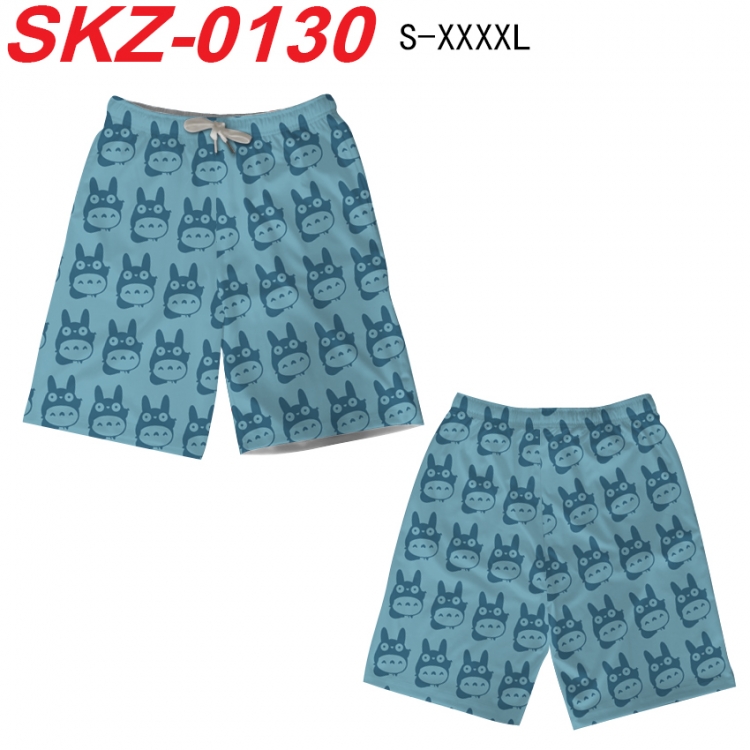 TOTORO Anime full-color digital printed beach shorts from S to 4XL SKZ-0130