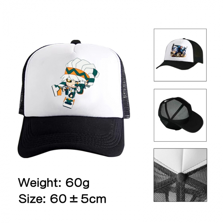 AOTU Anime peripheral color printed mesh cap baseball cap size 60 ± 5cm