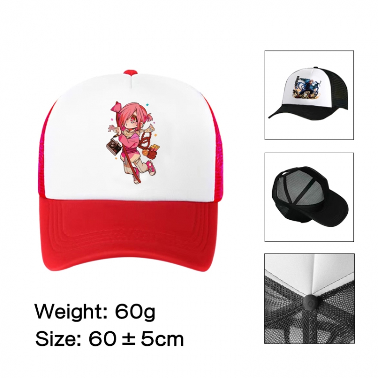 Toilet-bound Hanako-kun Anime peripheral color printed mesh cap baseball cap size 60 ± 5cm