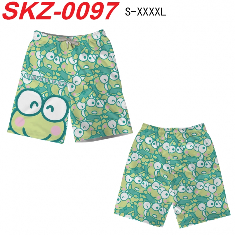 sanrio Anime full-color digital printed beach shorts from S to 4XL SKZ-0097
