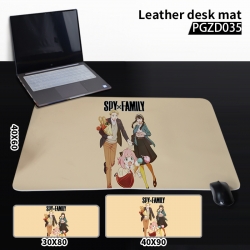 SPY×FAMILY Anime leather desk ...