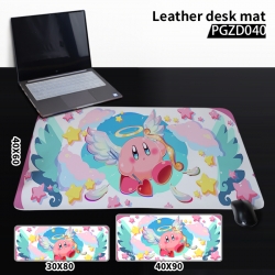 Kirby Anime leather desk mat 4...