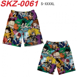 My Hero Academia Anime full-color digital printed beach shorts from S to 4XL  SKZ-0061