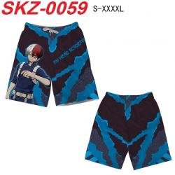 My Hero Academia Anime full-color digital printed beach shorts from S to 4XL SKZ-0059