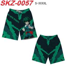 My Hero Academia Anime full-color digital printed beach shorts from S to 4XL SKZ-0057