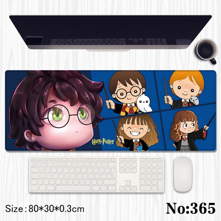 Harry Potter Anime peripheral computer mouse pad office desk pad multifunctional pad 80X30X0.3cm