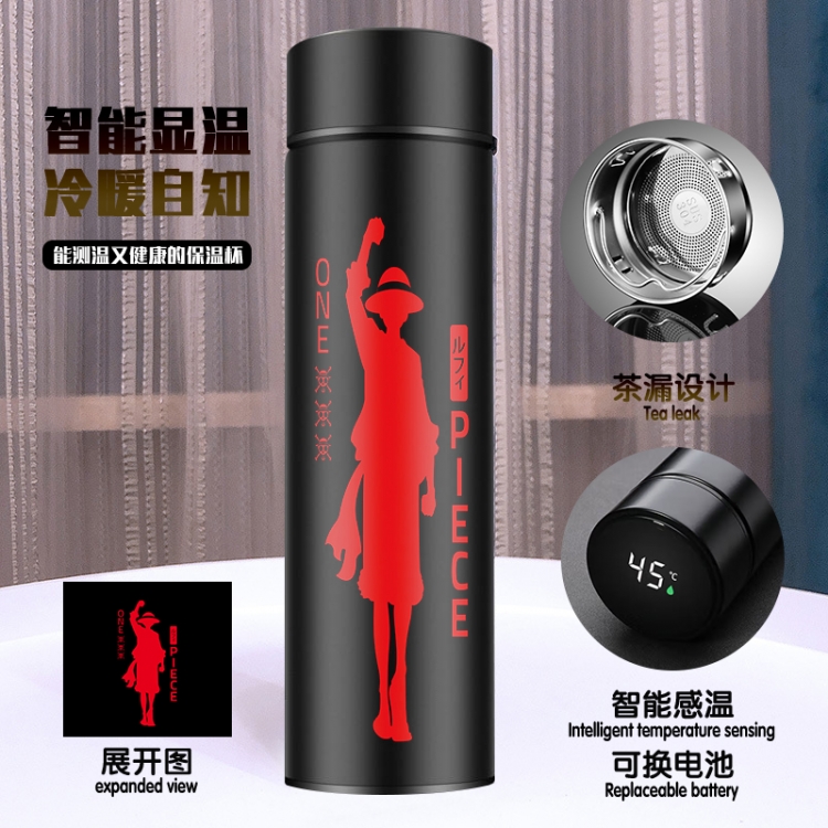 One Piece Apparent temperature 304 stainless steel Thermos Cup 500ML