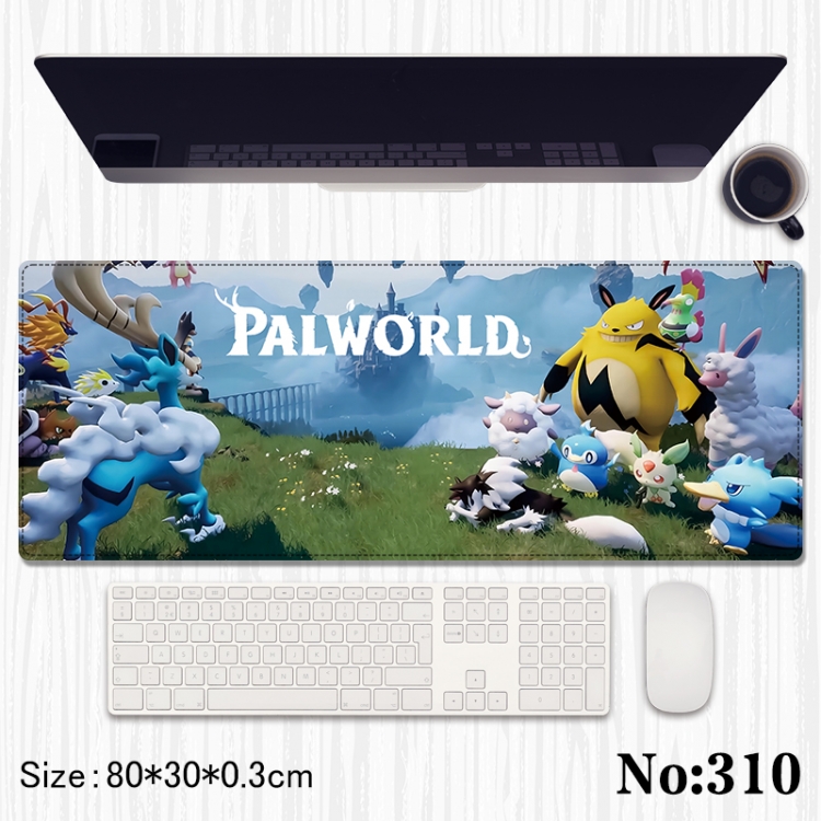 PALWORLD Anime peripheral computer mouse pad office desk pad multifunctional pad 80X30X0.3cm