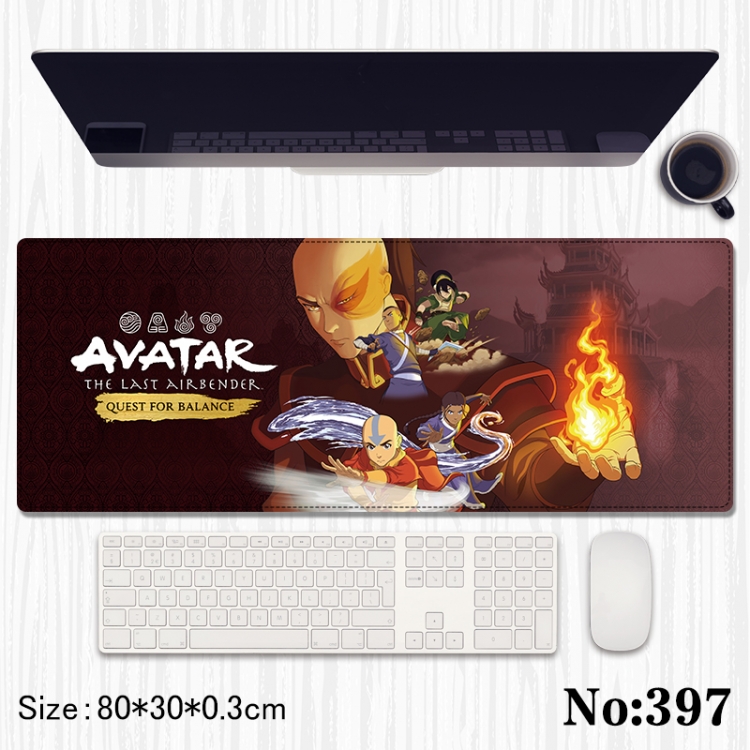 Avatar of Descent Anime peripheral computer mouse pad office desk pad multifunctional pad 80X30X0.3cm