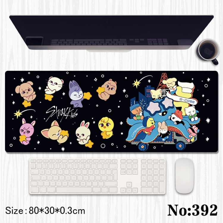 Sxraykids Anime peripheral computer mouse pad office desk pad multifunctional pad 80X30X0.3cm