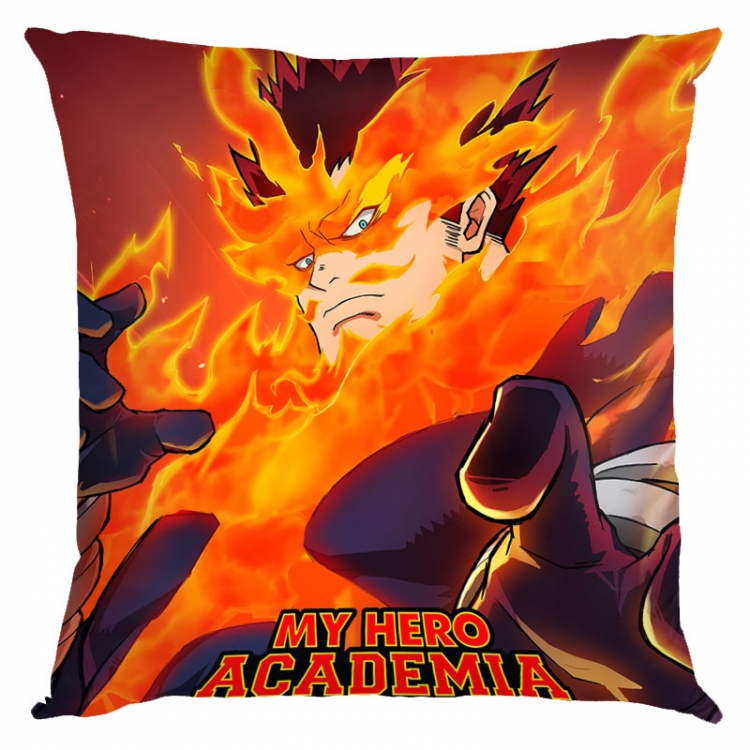 My Hero Academia Anime square full-color pillow cushion 45X45CM NO FILLING   w9-478