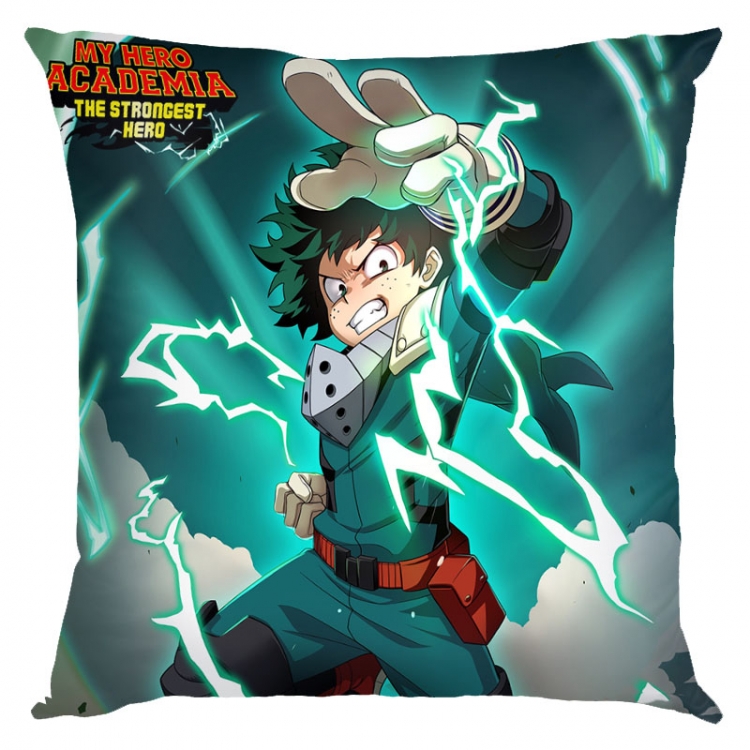 My Hero Academia Anime square full-color pillow cushion 45X45CM NO FILLING w9-474