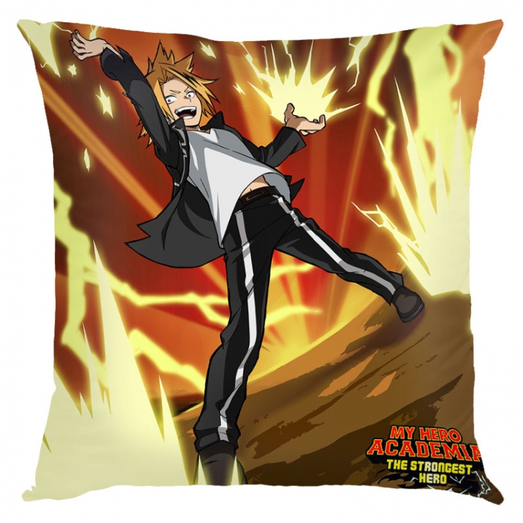 My Hero Academia Anime square full-color pillow cushion 45X45CM NO FILLING   w9-473
