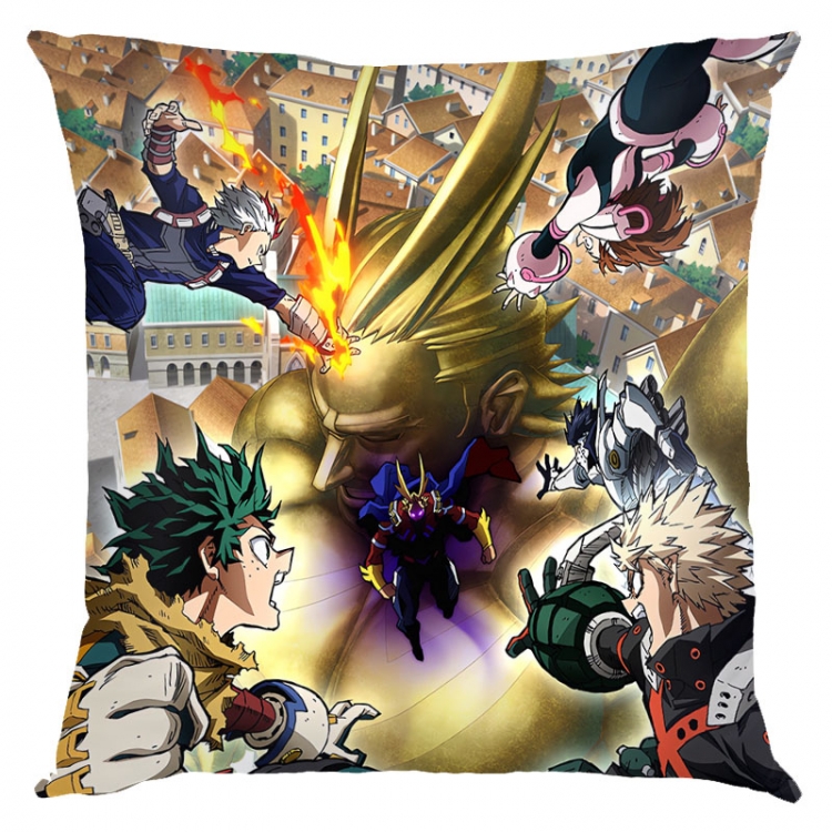 My Hero Academia Anime square full-color pillow cushion 45X45CM NO FILLING w9-486