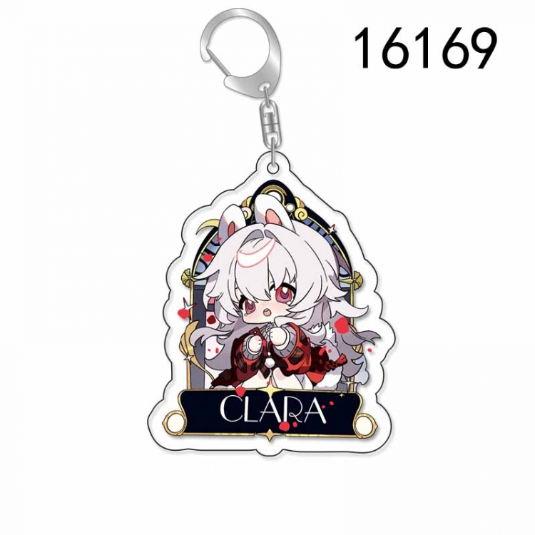 Honkai: Star Rail Anime Acrylic Keychain Charm price for 5 pcs