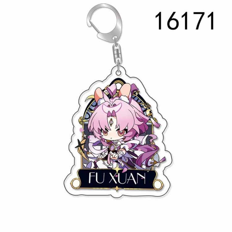 Honkai: Star Rail Anime Acrylic Keychain Charm price for 5 pcs