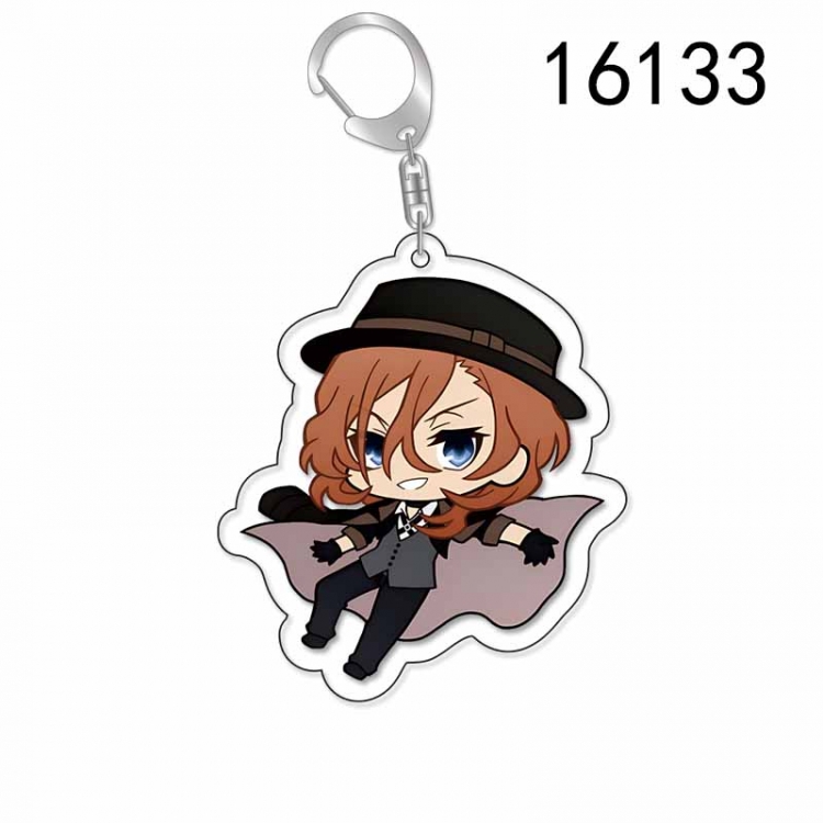 Bungo Stray Dogs Anime Acrylic Keychain Charm price for 5 pcs