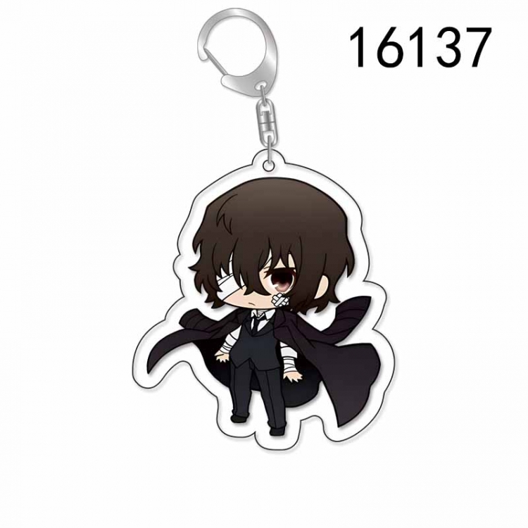 Bungo Stray Dogs Anime Acrylic Keychain Charm price for 5 pcs