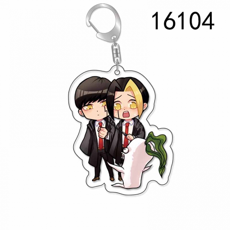 Mashle: Magic and Muscles Anime Acrylic Keychain Charm price for 5 pcs 16104