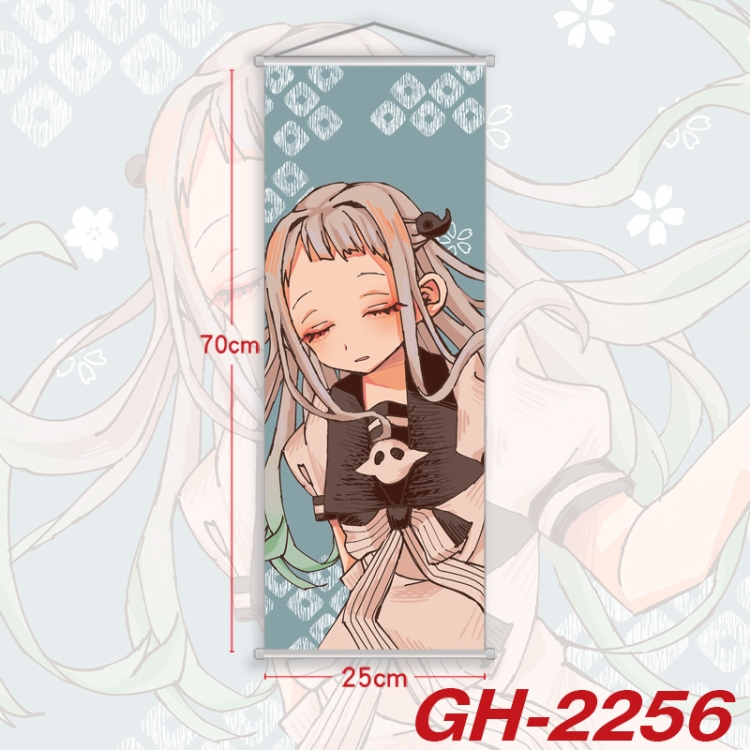 Toilet-bound Hanako-kun Plastic Rod Cloth Small Hanging Canvas Painting Wall Scroll 25x70cm price for 5 pcs