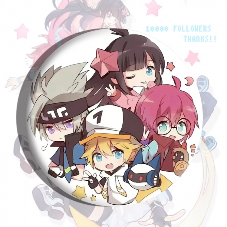 AOTU Anime tinplate brooch badge price for 5 pcs