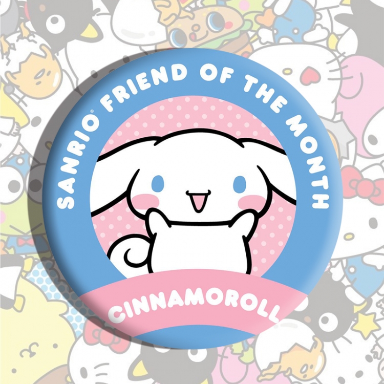 sanrio Anime tinplate brooch badge price for 5 pcs