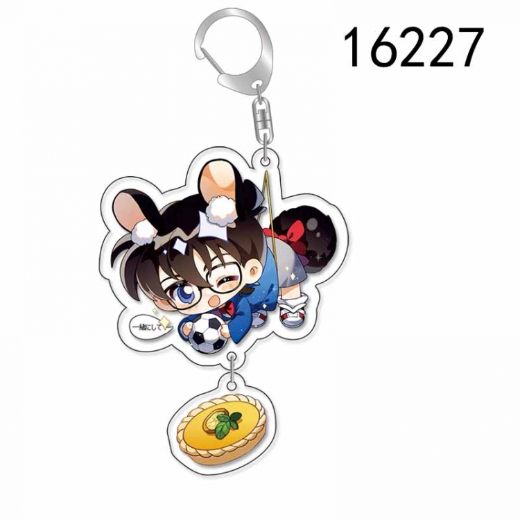 Detective conan Anime acrylic Pendant Key Chain  price for 5 pcs 16227