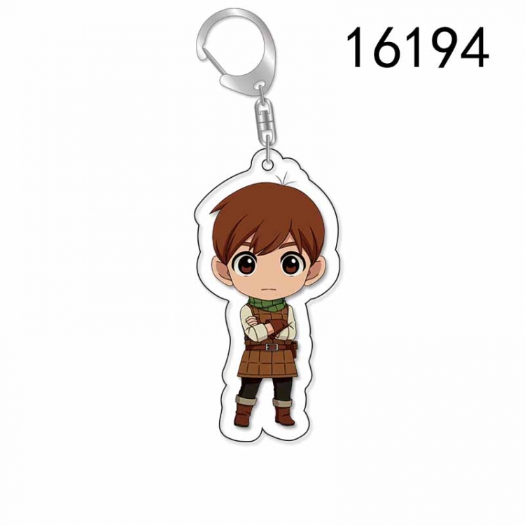 Delicious in Dungeon Anime Acrylic Keychain Charm price for 5 pcs