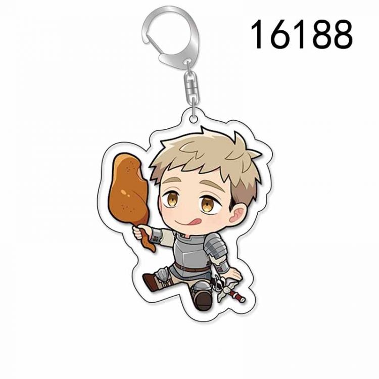 Delicious in Dungeon Anime Acrylic Keychain Charm price for 5 pcs