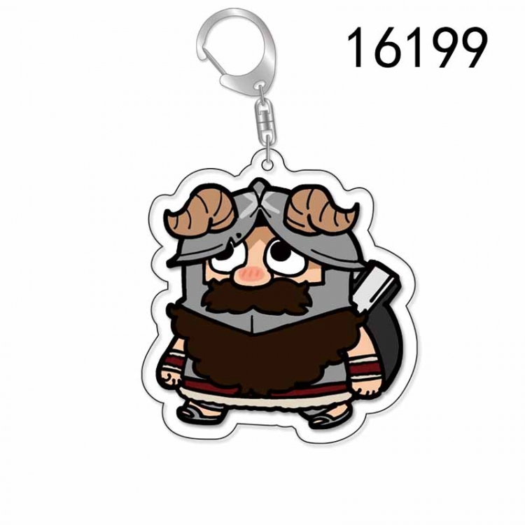 Delicious in Dungeon Anime Acrylic Keychain Charm price for 5 pcs