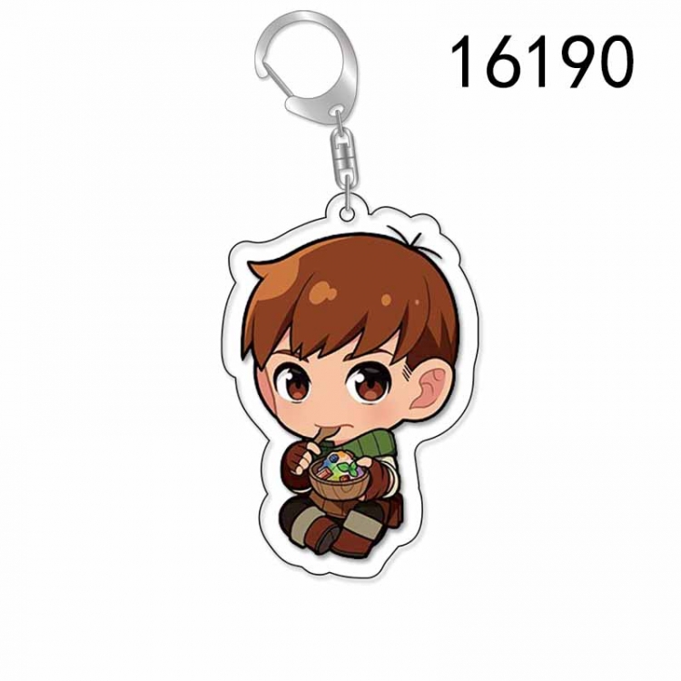 Delicious in Dungeon Anime Acrylic Keychain Charm price for 5 pcs