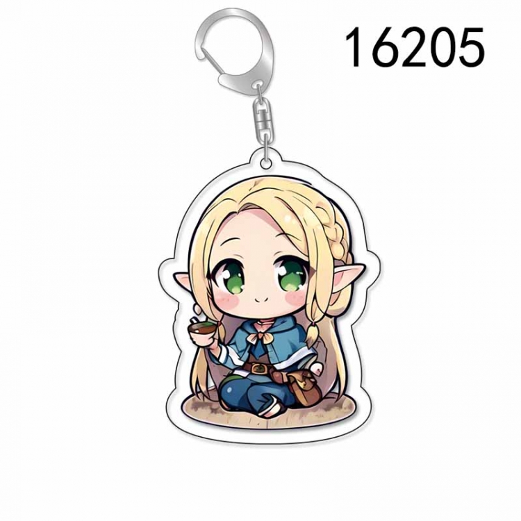 Delicious in Dungeon Anime Acrylic Keychain Charm price for 5 pcs