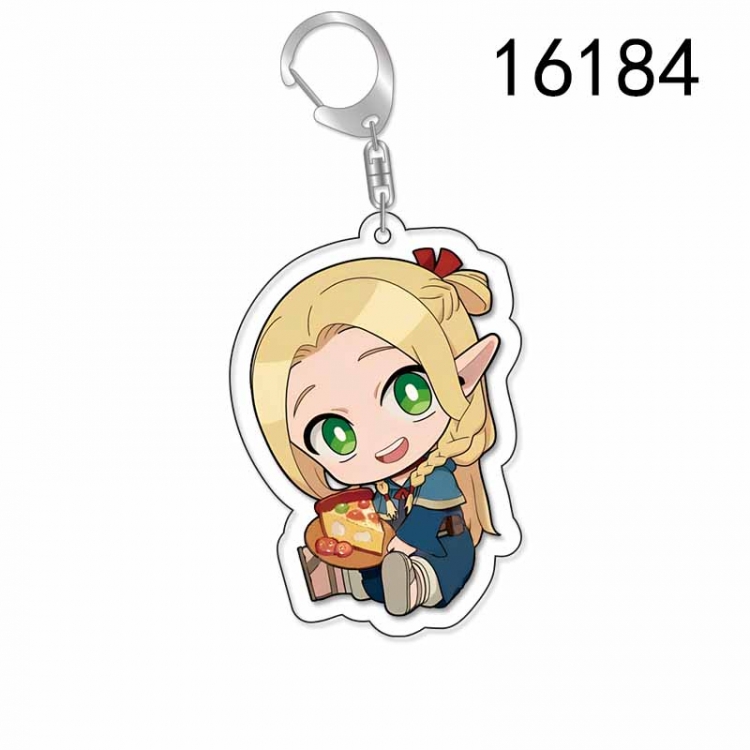 Delicious in Dungeon Anime Acrylic Keychain Charm price for 5 pcs