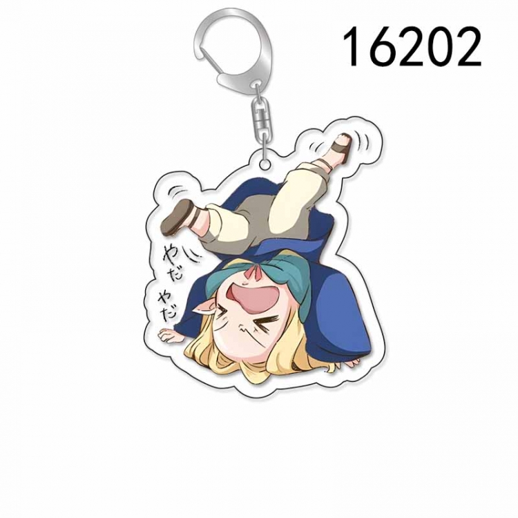 Delicious in Dungeon Anime Acrylic Keychain Charm price for 5 pcs